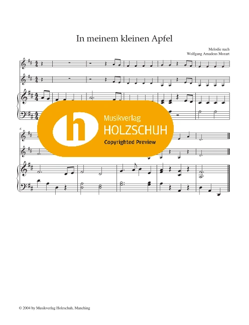 In meinem kleinen Apfel